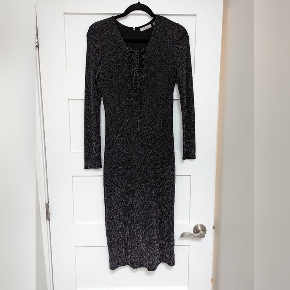 Dex Black and Silver Dress - Picture 2 of 9